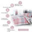 Check Pattern Polycotton Duvet Cover Set with Matching Pillowcases - Machine Washable Bedding Set-121081144-121081146