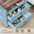 Farmhouse Nightstand, 24" Wide End Table With 2 Drawers, Dresser For Bedroom, Bed Side Table Chest Of Drawers Cabinet,Wood Night Stand For Living Room, Closet-480026829-480113385