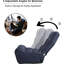 Canapé inclinable en lin sans accoudoirs de 41 po Ralphio-1895101872