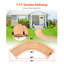 Passerelle de jardin en bois-501306195