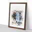 Skogafoss Waterfall Iceland - Picture Frame Painting Print-56853438-56853436
