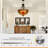 20 Inch 5 Light Dimmable Tiffany Chandelier,retro Pndant Lighting Fixture