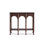 Walnut Solid + Manufactured Wood Rectangular Console Table