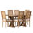 Lamm Extendable Trestle Dining Set-78726604-70601895