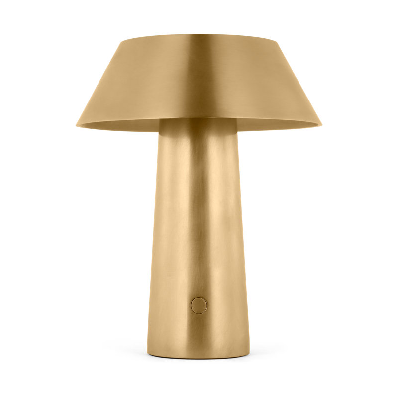 Sesa Short Accent Rechargeable Table Lamp, Gold