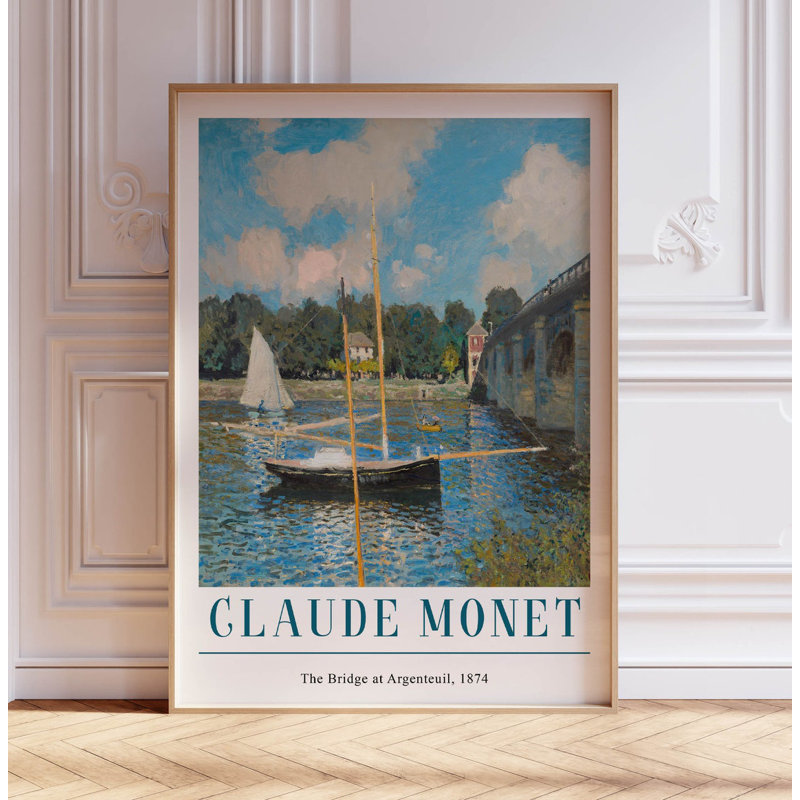 Monet No Frame Print, 21cm H x 14cm W