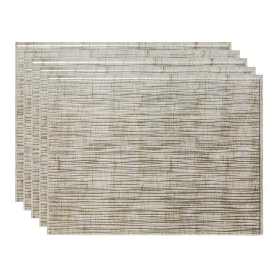 FASÄDE Ripple Decorative Vinyl 18.25in x 24.25in Backsplash Panel