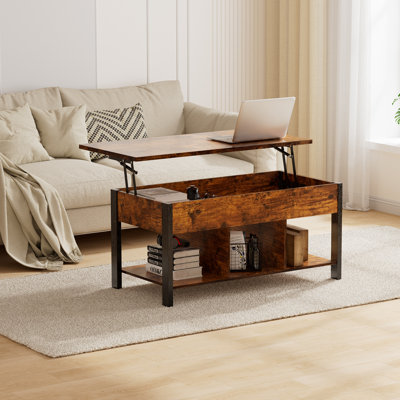 Lift Top Coffee Table with Storage