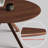 Nordic style round dining table-451589685