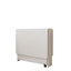 Entièrement déplié, table pliable blanche de 51,18 pouces, convenant à une petite table familiale ou à une table de présentation, pratique, simple et longue, simple et légère