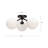 Learco Glass Semi Flush Mount-743322900