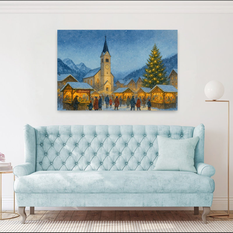 Art contemporain, paysage pacifique romantique serein, H 60 po x l 40 po