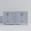 Meuble-lavabo double avec comptoir en quartz