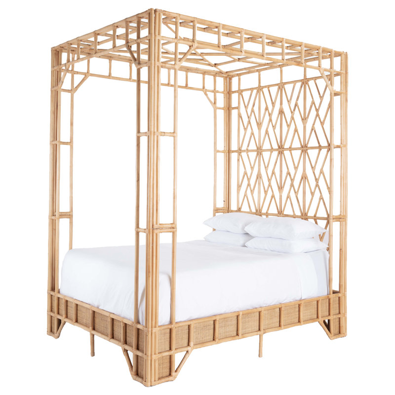 Amanda Lindroth Paradise Canopy Bed, Queen
