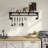 A Clothes Hanger With A Top Rack