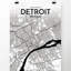 " Detroit City Map "-22633005