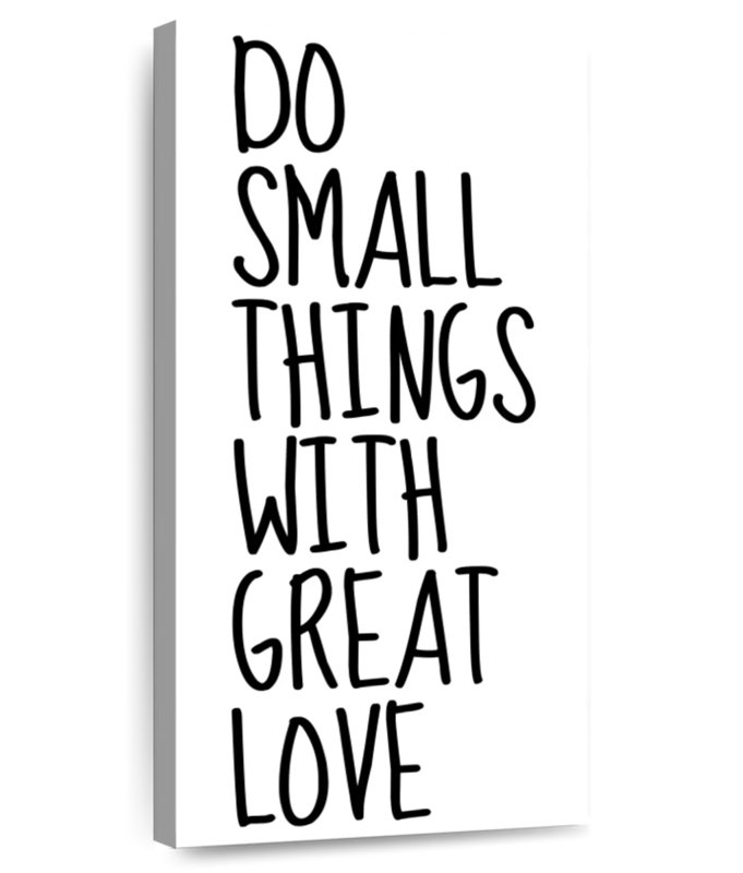 With Great Love, H 24 po x l 12 po