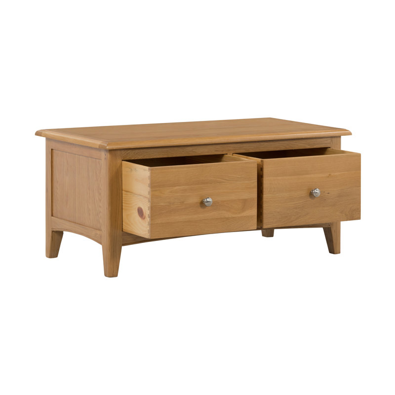 Censu Four Leg Coffee Table with Storage