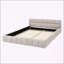 Lit plateforme tapissier luxueux avec tête de lit pour un confort ultime-1859048997