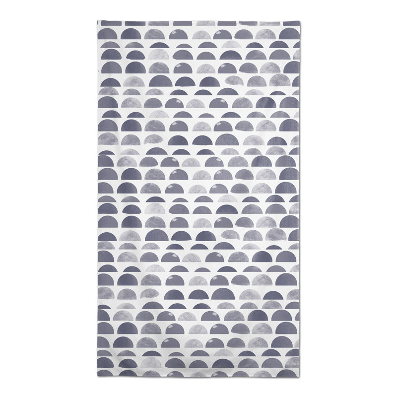 Nappe rectangulaire en polyester, Bleu