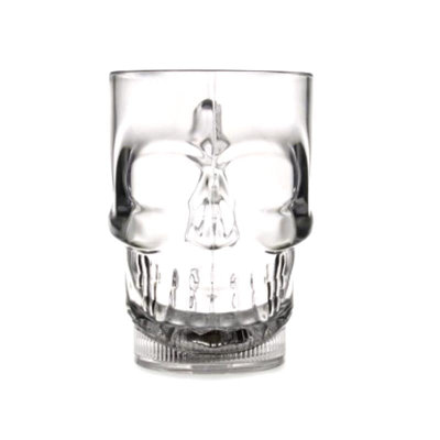Tasse de crâne à DEL - 14 oz