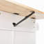 Îlot de cuisine roulant avec rangement, chariot de cuisine avec plateau en bois d'hévéa, tiroir spacieux avec cloison et support de rangement interne, îlot de cuisine sur roulettes avec support de tour réglable-274610353