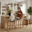 Tabouret de bar 26 po Mid-Century-1923016983