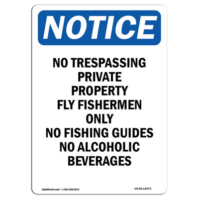 No Trespassing Private Property Sign