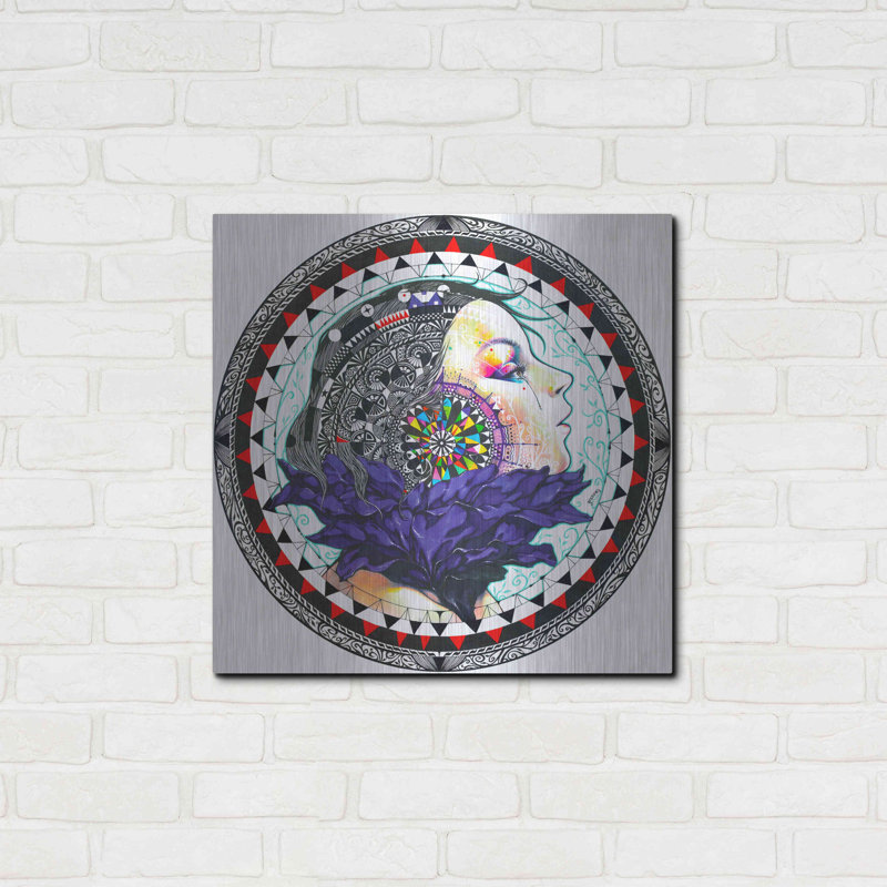 Red Barrel Studio® «Taxidermy» par MinJae, art mural en métal, H 24 po x l 24 po