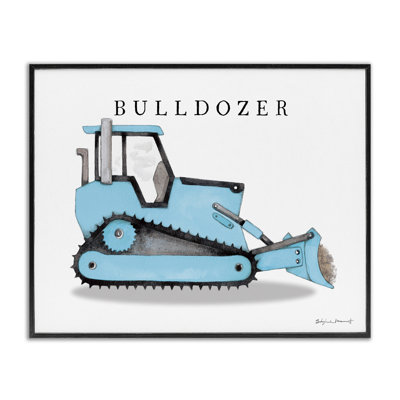Abdualmalik Bulldozer Machine Classic Construction Truck Art