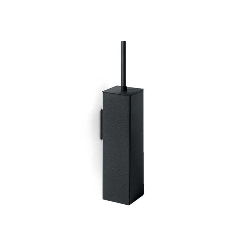 Brosse et support à fixation murale 16,3 "skoati, Noir