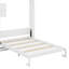 Grand lit escamotable avec tablettes-488564542