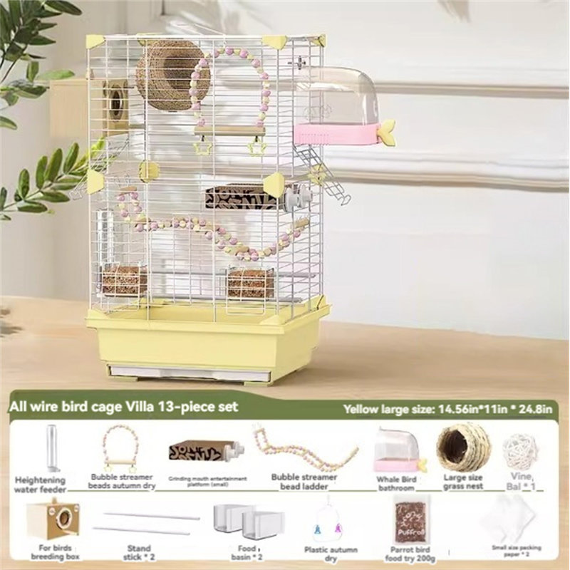Cage à oiseaux en fer Geremiah