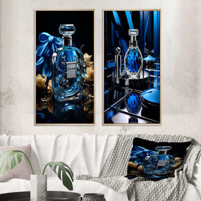 «Fashion Blue Perfume Delight» - 2 pièces