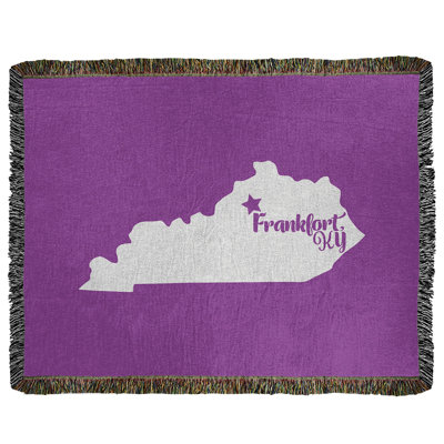 Jeté en coton tissé frankfort kentucky