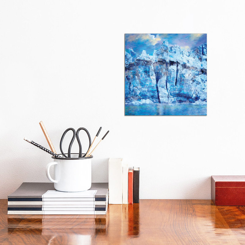 Glacier Bay 1 Piece Wrapped Canvas Painting, 30.48 cm H x 30.48 cm W