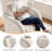 Modern Upholstered Swivel Barrel Accent Chair-115269301