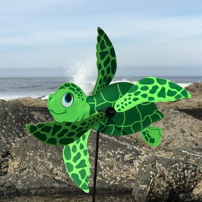 Tortue de mer bébé tourbillon