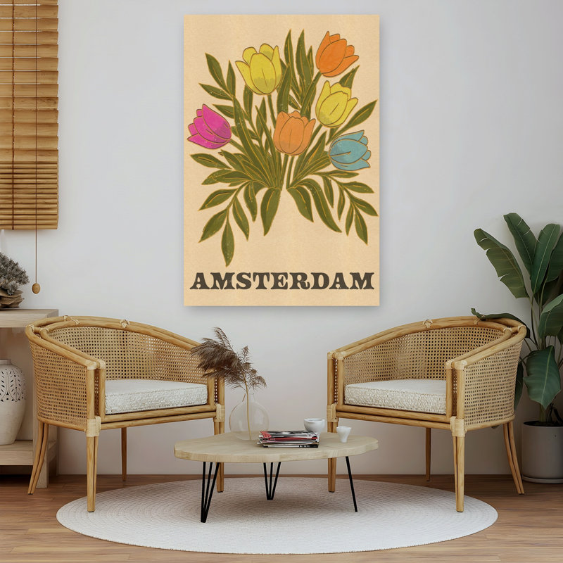 Impression sur toile Amsterdam, 60" H x 40" W