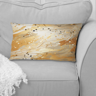 Coussin Golden Marble Radiance