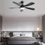 Ventilateur de plafond moderne de 52 pouces avec 3 moteurs à courant continu réversible à télécommande et 5 pales en ABS à intensité variable-1425513496-1425513478