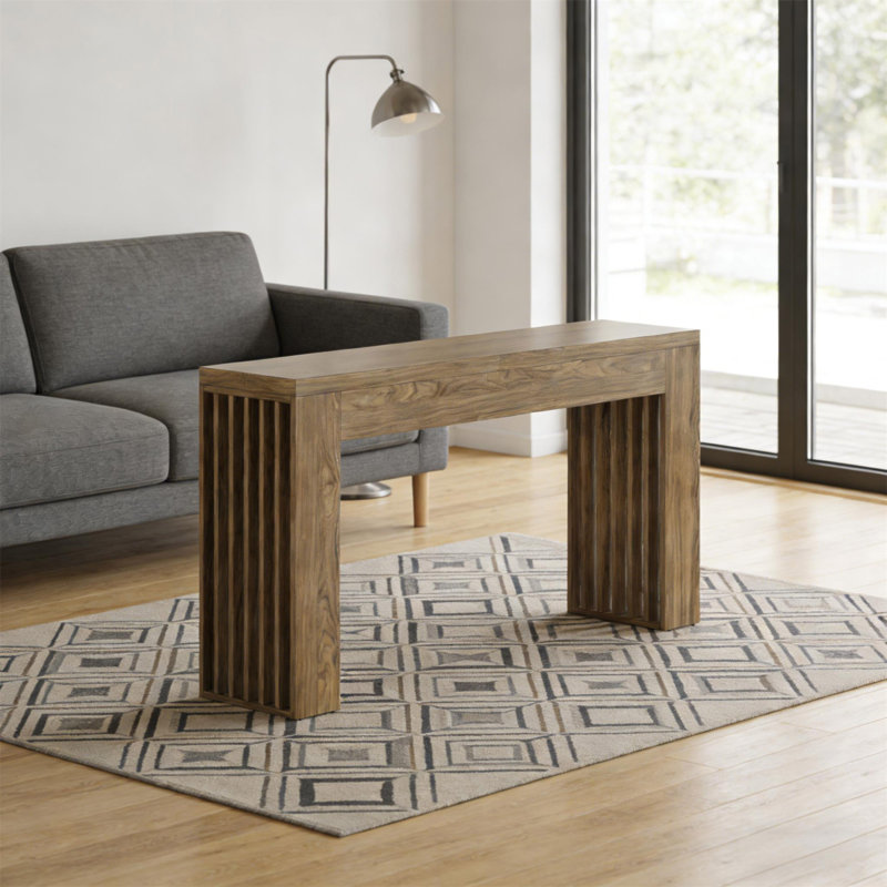 Table de canapé, table de console stable, table de couloir, table de canapé