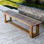 Outdoor Teak Dining Bench