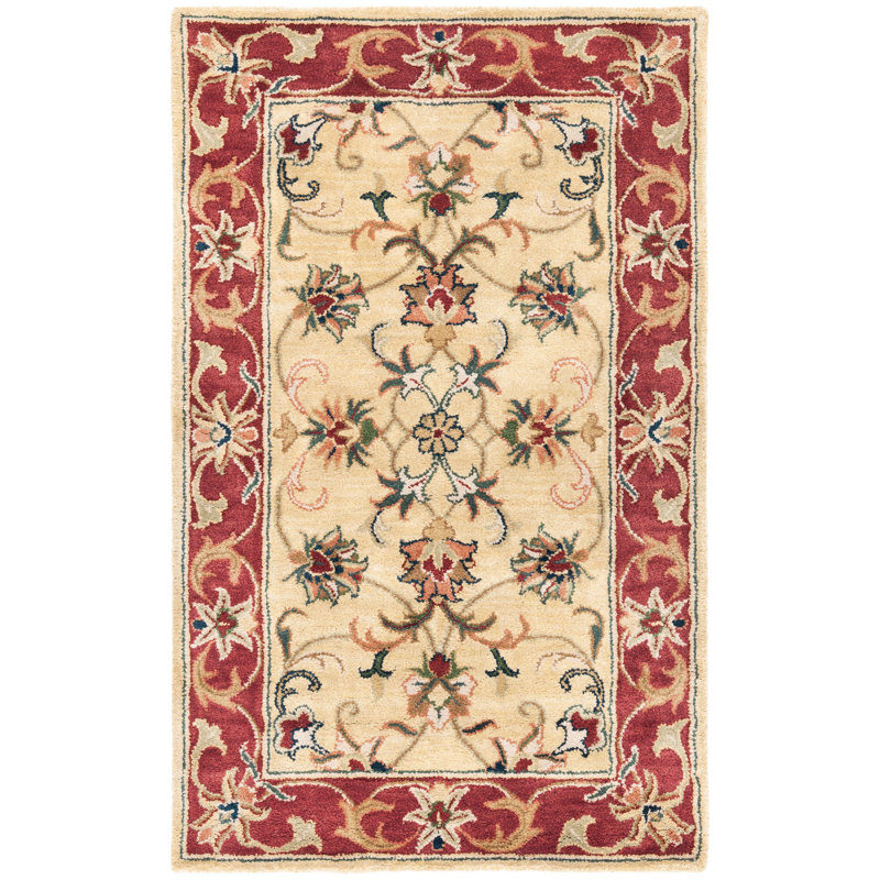 Alger Classic Hand Tufted Wool Oriental Rug, Rectangle 3' x 5'