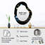 Miroir mural Mallie