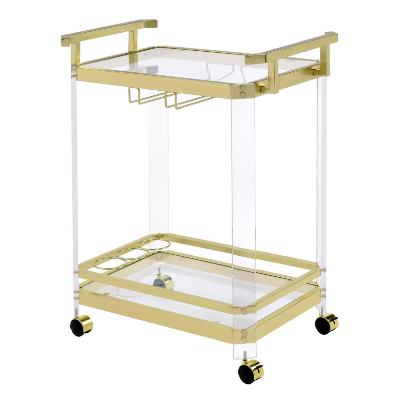 Cartie Bar Cart, Gold