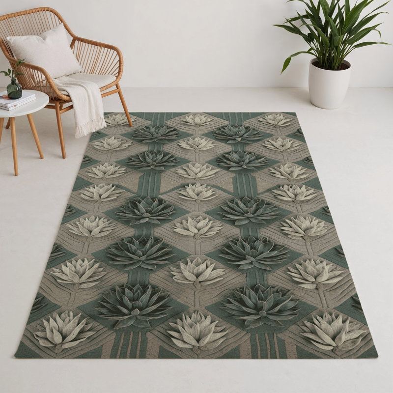 Tapis d'intérieur et d'extérieur brun Nature, Rectangle 9 pi x 12 pi