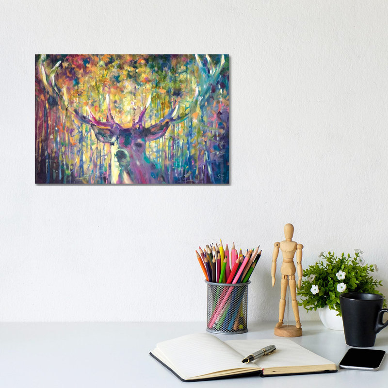 Guardian Of The Green by Sue Gardner - Wrapped Canvas Print, 20.32cm H x 30.48cm W x 1.905cm D