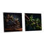 Cacao Mystical Mocha - ensemble de 2 peintures murales en acrylique Cacao-103921782