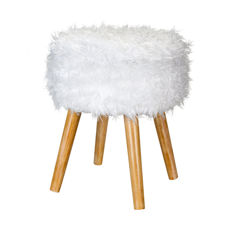 Repose-pieds avec rangement Neu Home, Blanc